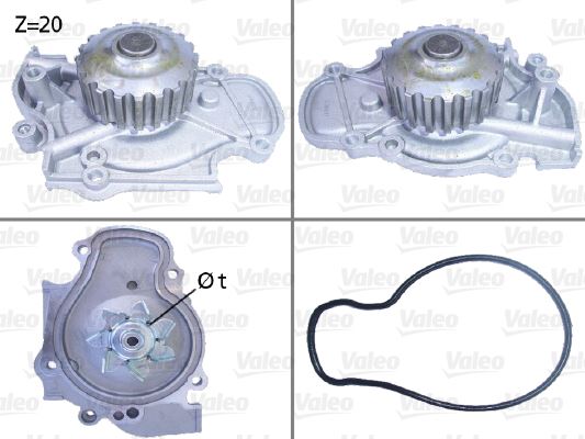 KALE 368175 Devirdaim Su Pompasi Honda Accord 2.0l F20a 90-95 / 2.0l F20a Euro 96-99