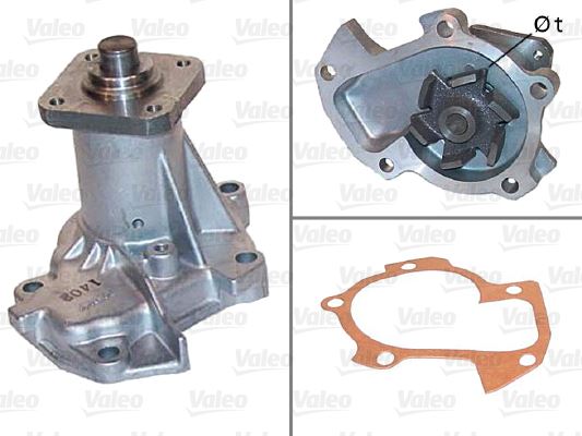 VALEO 506390 Devirdaim Su Pompasi Daihatsu Terios 1.3l Hc J100 97-01 / Feroza 1.6l Hde F300 90-99 / Rocky