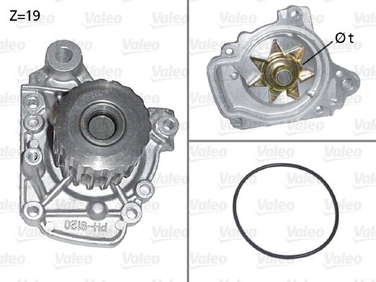 VALEO 506661 Devirdaim Su Pompasi Honda Civic 1.6l D16y Euro Mb Kasa 96-99 / 1.6l D16y Yerli Üretim Araçlar Için El Kasa 98-01 / Hr-V 1.6l D16w1 Gh Kasa 99-07