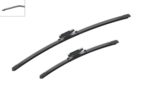BOSCH 3397007116 Silecek Seti Aerotwin 600 400mm A116s Clio3 Thalia Fluence Megane3