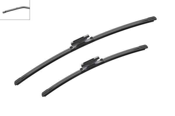 BOSCH 3397007115 Silecek Süpürgesi 60 45cm Flatblade-Muz Tipi Renault Megane Ii 02>