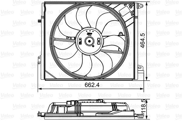 SEGEREKS.59618 Fan Motoru Renault Megane Iv Talisman    4