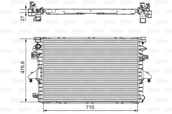 MAHLE-CR1792000S (Behr) Su Radyatoru Transporter T5 Multivan T5 2.0 Tdi Btdi Tsi