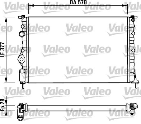 KLR-0519192AL Radyator Su 2 Sira Al / Pl ( Renault   Megane Scenic )