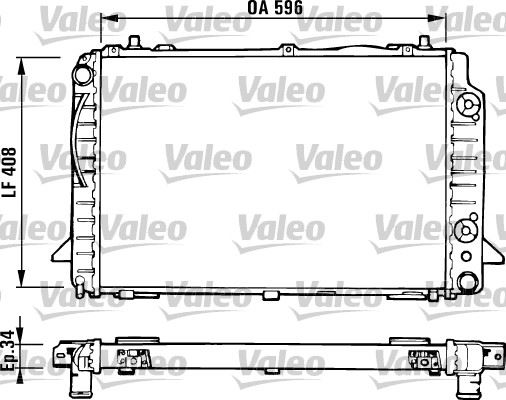 VAL-731430 Radyator 80