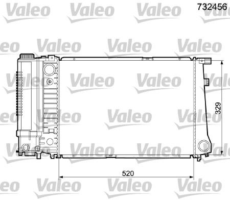 NIS-60736A Radyator M50  -  E34