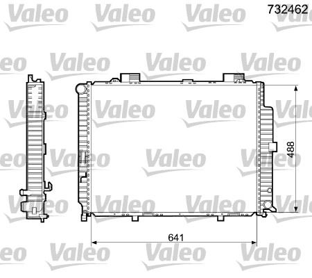 NIS-62612A Su Radyatoru Mercedes E-Serisi (W210) E 300 T Turbo-D (210.225)