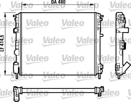 MARELLİ 359000300040 Su Radyatoru Mekanik M-T Renault Clio Ii 1.5 Dci - 1.4 - 1.6 1998-2005 / Kangoo 1.5 Dci 1998-2008 / Symbol Ii 1.5 Dci 2008-2012 / Dacia Logan 1.5 Dci - 1.4 2004-2012 / Sandero 1.5 Dci - 1.4 2008-2013