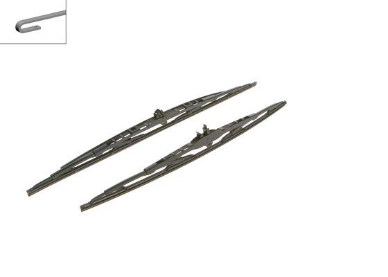 BOSCH 3397001802 Silecek Supurgesi Takimi 600mm / 530mm Mercedes C-Class W203 S203 Cl203