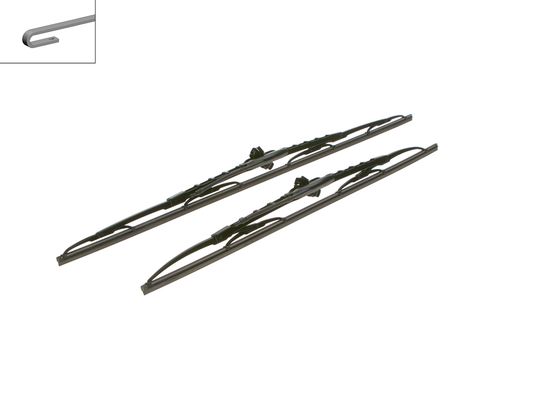 BCH 3397007567 Silecek Süpürgesi Ön Takim 650 / 550 Mm W638
