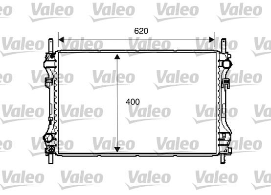 KIRPART RAF200-12-00S Su Radyatörü Ford Transit 01> 2.4 Tdci Klimasiz