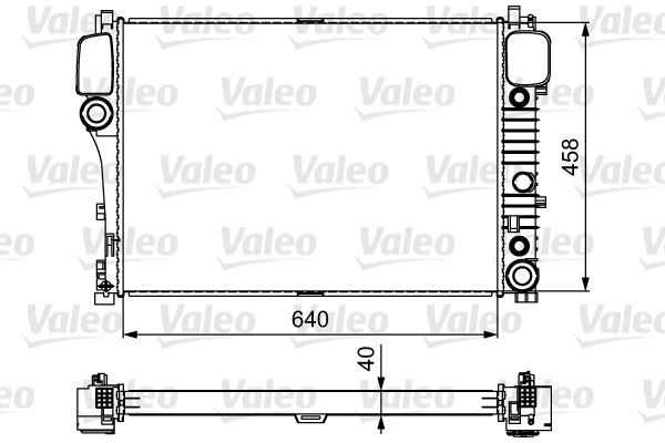 VALEO 735299 Motor Su Radyatoru Mercedes S-Class W221 C216