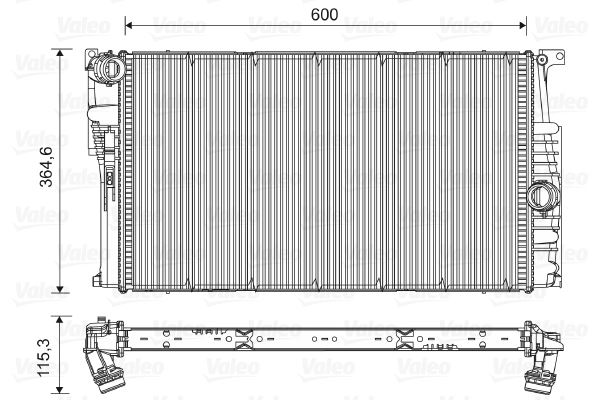 NIS-60816 Radyator N13-N20-N47n-N55-B38-B47  -  F20-F22-F30-F32-F33-I01