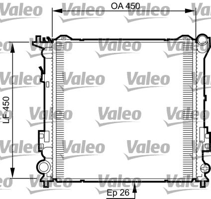 VAL-735504 Radyator I30