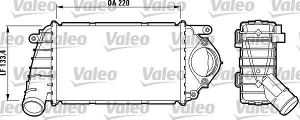 ORIS IVW009040 Brazing Intercooler 220x132x40 Vw Polo 1.4 Tdi 1999