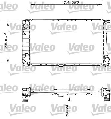 VALEO 819414 Motor Su Radyatoru Bmw M20 M30 E30 E32 E34