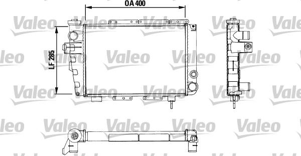 VAL-883282 Radyatör R5 Tl/Gtl