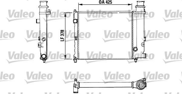 VALEO.883774 Radyatör Citroen Bx 14 E Re