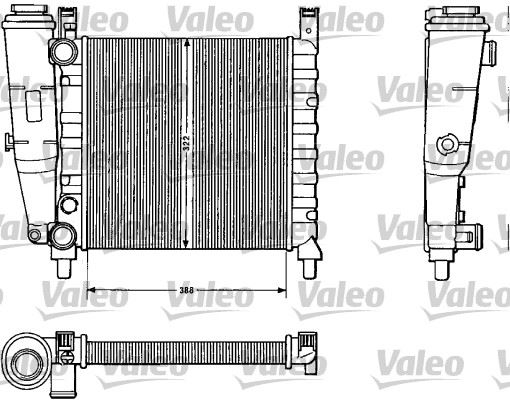 VALEO 883812 Radyatör Uno 55/60 Sl