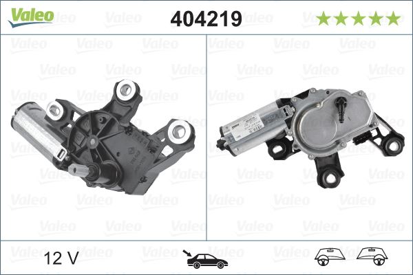 VALEO 404219 Silecek Motoru Arka Audi A4