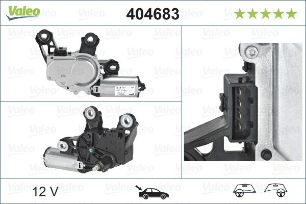 VALEO 404683 Silecek Motoru Arka Skoda Octavia Iii