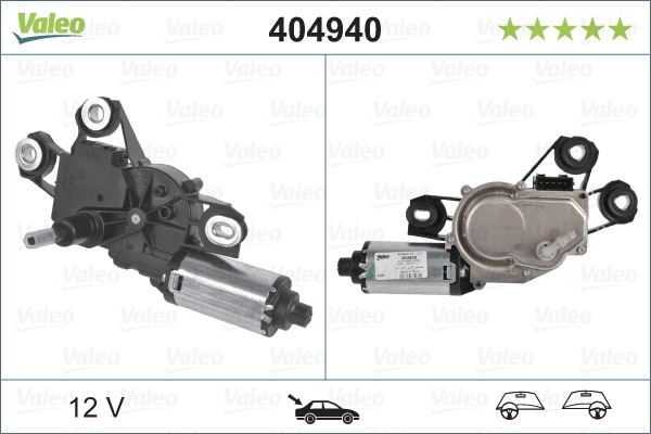 VAL 404940 Silecek Motoru Arka Kanatli Kapi T5-T6