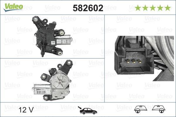 SGR-57483 Arka Cam Silgi Motoru Clio Iv Captur I Sandero Ii