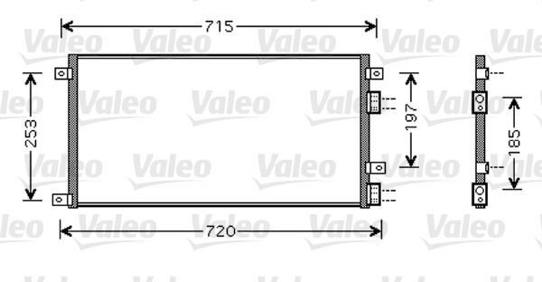 KLR-343205 Klima Radyatoru Kondenser Al/Al  (Iveco  Daily Iii Box Body / Estate / Daily Iv Bus 29 L 10 V / 35 C