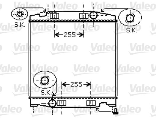 IVECO 5802776649 Radyatör 500099457 Np T-Way 41218266