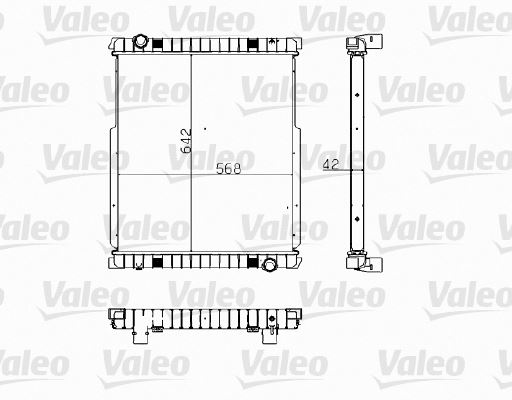 VALEO 733481 Radyatör Iveco Eurocargo / Eurofire