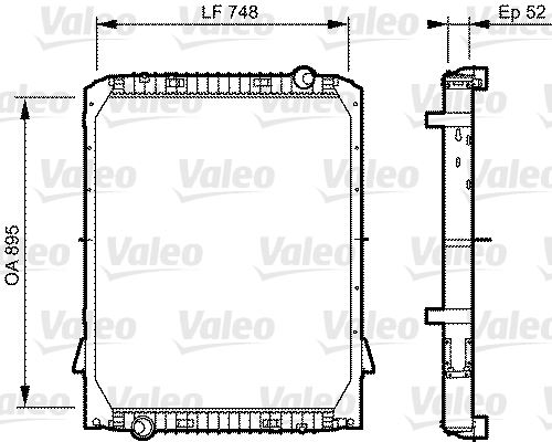 IVECO 99488785 Radyatör 10lt Valeo