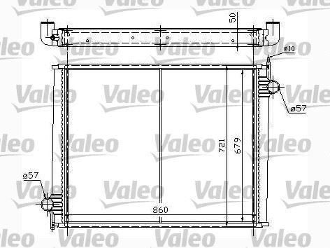 VALEO 734294 Radyatör Scania