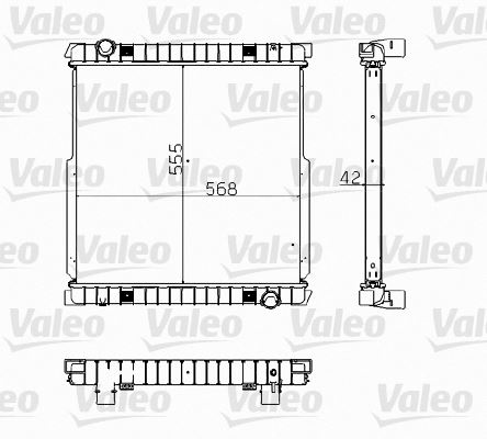 IVECO 504080547 Radyatör Valeo