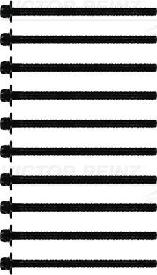 V.REINZ 143213201 Silindir Kapak Civatasi 10 Adet Corsa B-C-D Astra G-H Meriva A-Tigra A-B 1.0-1.2-1.4 Xe-Xel-Xep
