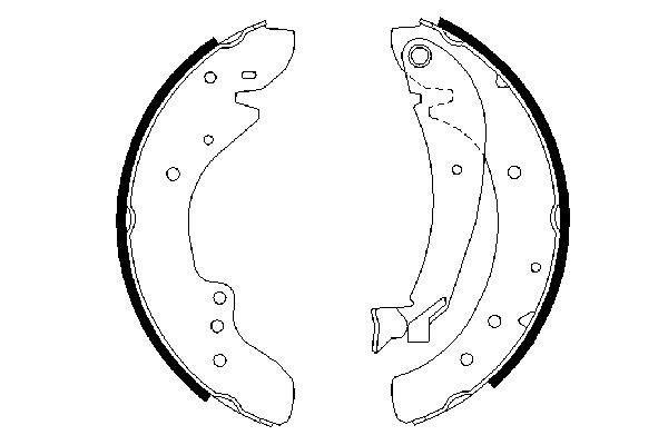 BOSCH 0986487521 Arka Pabuç Balata Boxer 94-4.02 Ducato 94-2.02 Jumper 94-2.02 1400kg 254x57