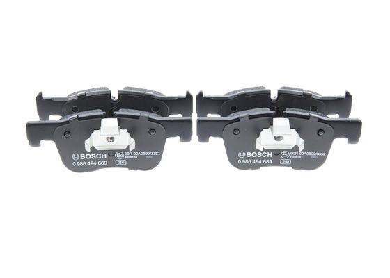 BOSCH 0986494689 Disk Balata Bmw 118 D Xdrive; 118 İ; 120 D; 120 D Xdrive; 120 İ; 316 D; 316 D Touring; 316 İ; 316 İ