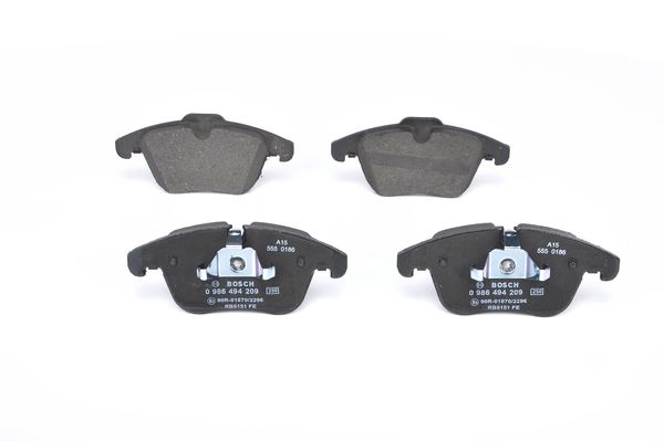 BOSCH 0986494209 Fren Balatasi On Jaguar S-Type Ii X200 Xf I X250 Xj X350 X358 Xk Ii X150