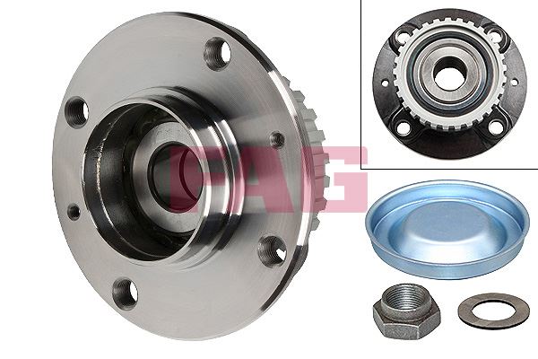 FAG 713640250 Arka Teker Poryasi Komple P306 94> P205 83> Xsara 97> Zx 92> Abs Li Arka Disk Fren 4 Bijon