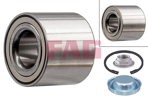 FAG 713640610 Arka Teker Rulmani P308-P3008-P5008-Partner-Berlingo-C4-Ds4-Ds5 1.4-1.6-2.0 Vti-Thp-Hdi
