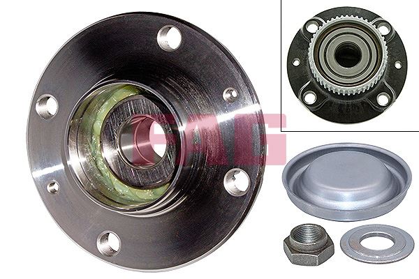 FAG 713650040 Arka Teker Poryasi Komple Abs Li Peugeot P206 00> 4 Bijon