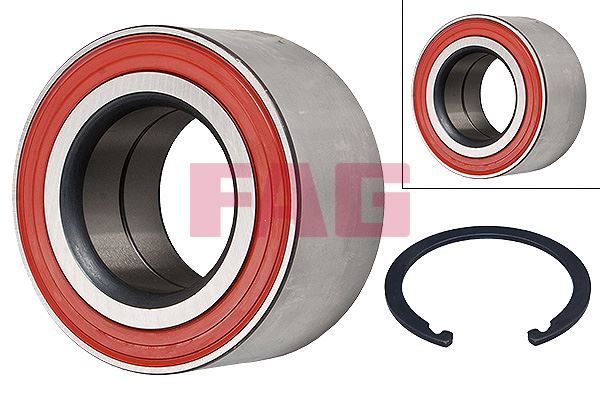 FAG 713660130 Ön Teker Rulmani Ford Mondeo 96>01 Volvo S40 1.6 1.8 1.9 2.0 T V40 99>04 40.X75x37 Abs Siz