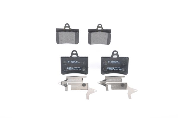 BOSCH 0986424580 Disk Balata Citroen C5 1.6 Hdi; C5 1.6 Hdi Break; C5 1.8i; C5 1.8i 16v; C5 1.8i 16v Break; C5 1.8i B