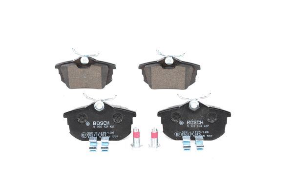 BOSCH 0986424427 Arka Fren Balata Mitsubishi Carisma 1.6l 1.8l 4g92 4g93 Da1a Da2a 95-> / Space Star 1.3l 1.6l Dg1a D G3a 98-> / Volvo S40. V40 1.6l 1.8l 2.0l 2.0l T 95-04