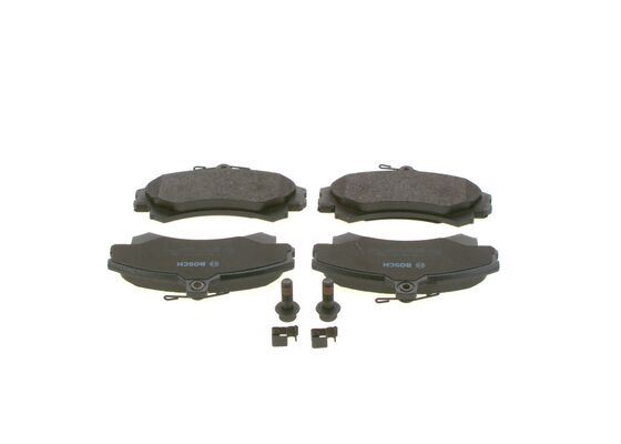BOSCH 0986424371 Ön Fren Balata Mitsubishi Carisma 1.8l Gdi 4g93 Da2a 95-> / Colt 1.3l 1.5l Z3 A 04-> / Space Star 1. 3 L 1.6l Dg1a 98-> / Volvo S40 1.6-1.8-2.0 95-98