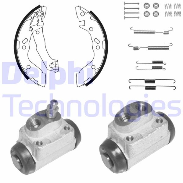DELPHI KP1105 Fren Pabuç Kiti Arka Hyundai Amica. Atos. Atos Prime. Atoz 05/98>