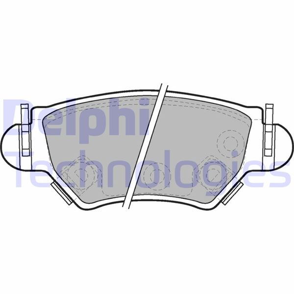 VALEO 9005029 Arka Fren Disk Balata Astra G 98>05 Zafira A 98>05 Corsa C-Combo C 03>09