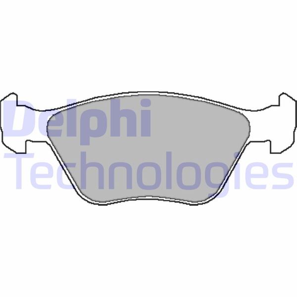 DELPHI LP1602 Fren Balatasi Ön Ford Mondeo 93> Kablosuz