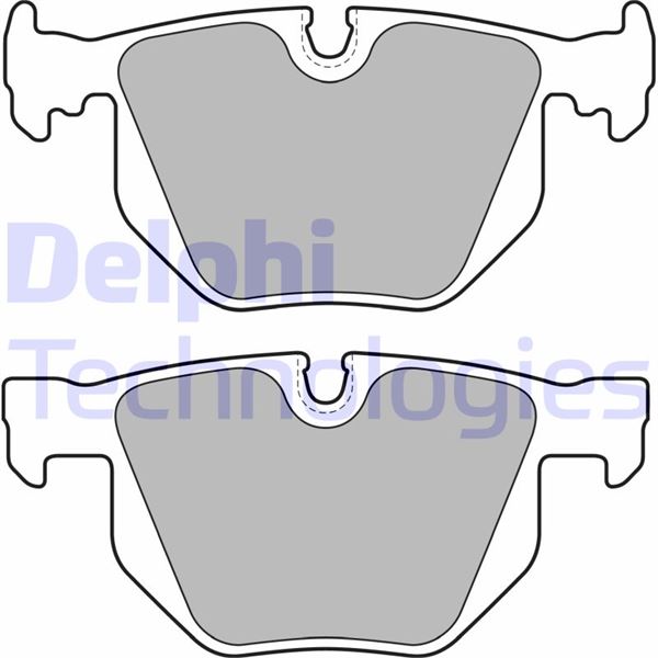 DELPHI LP1834 Fren Balatasi Arka Bmw E65 E66