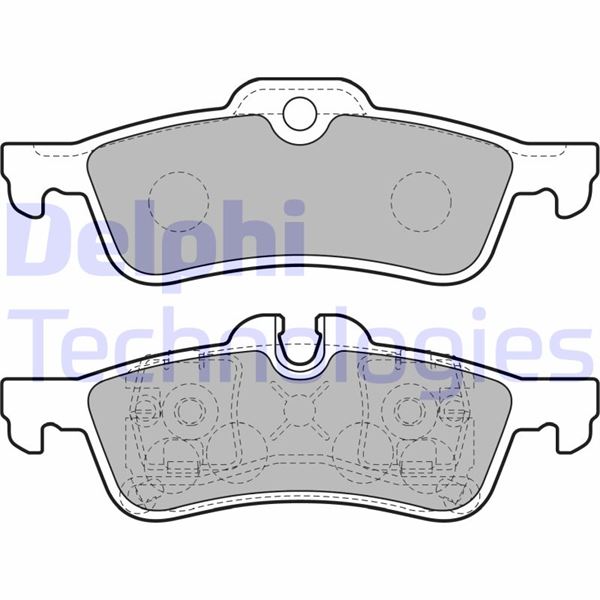 DELPHI LP1912 Fren Balatasi Arka Mini R50 R52 R53