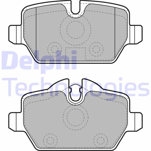 DELPHI LP1924 Fren Balatasi Arka Bmw E81 E87 E90 E92 . Mini R60 R61